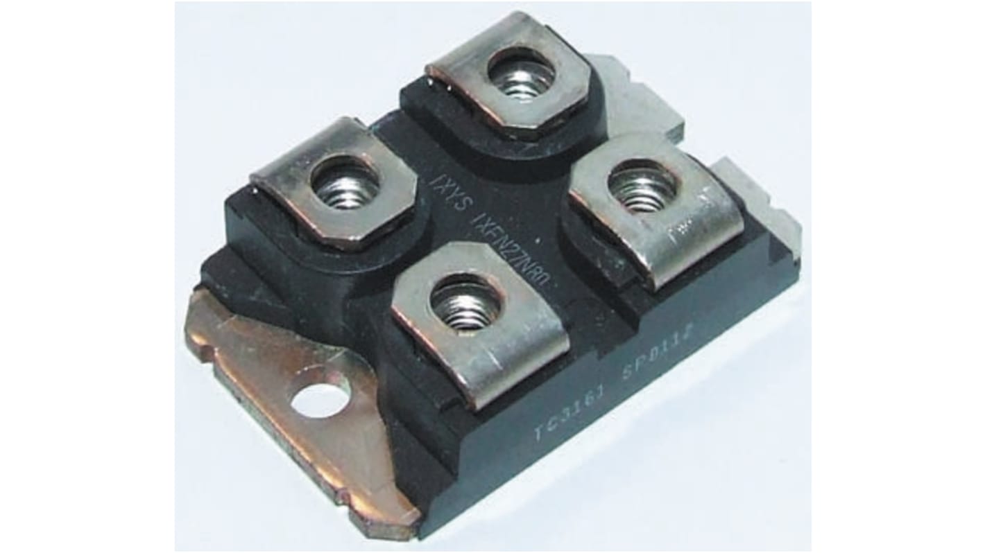 N-Channel MOSFET, 40 A, 600 V, 4-Pin SOT-227 IXYS IXFN48N60P