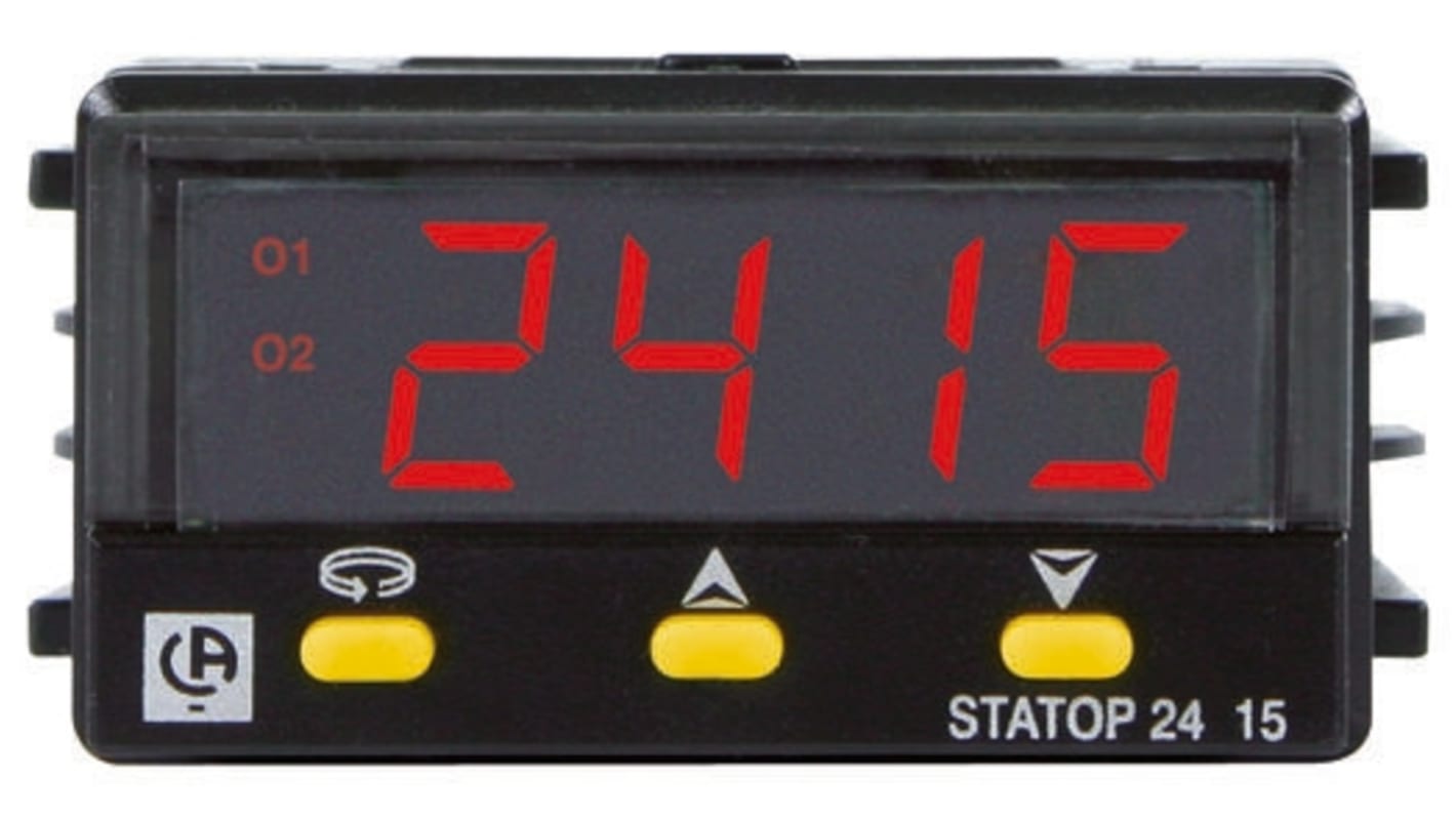 Termoregolatori PID Pyro Controle STATOP 48, 90 → 260 V c.a., 2 uscite