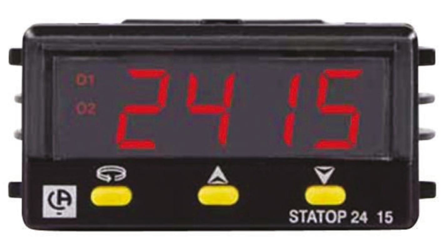 Termoregolatori PID Pyro Controle STATOP 24, 90 → 260 V c.a., 2 uscite