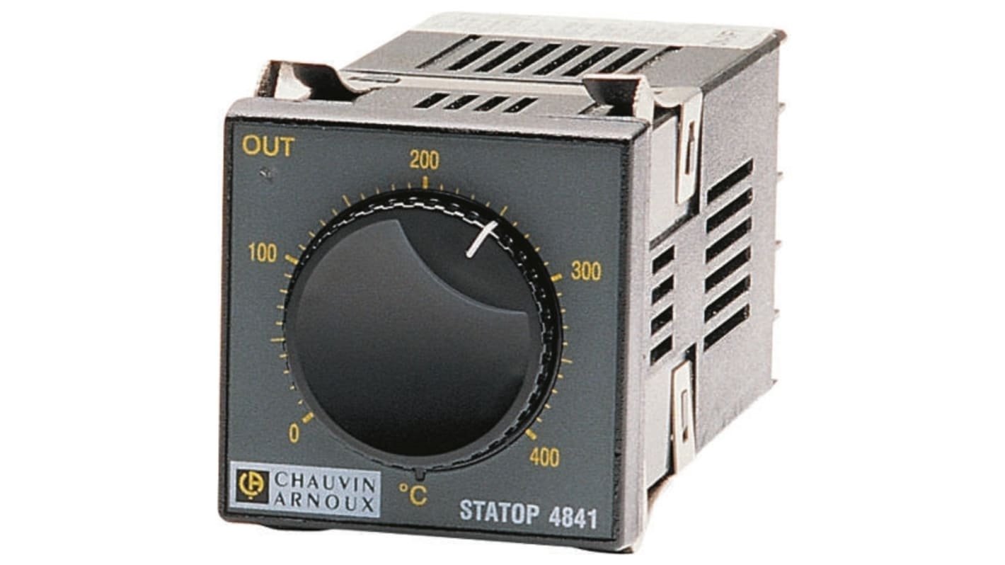 Rs-Online Regolatore di temperatura On/Off Pyro Controle STATOP 200 → 260 V c.a. 48 x 48 (1/16 DIN)mm 1 uscita Relè