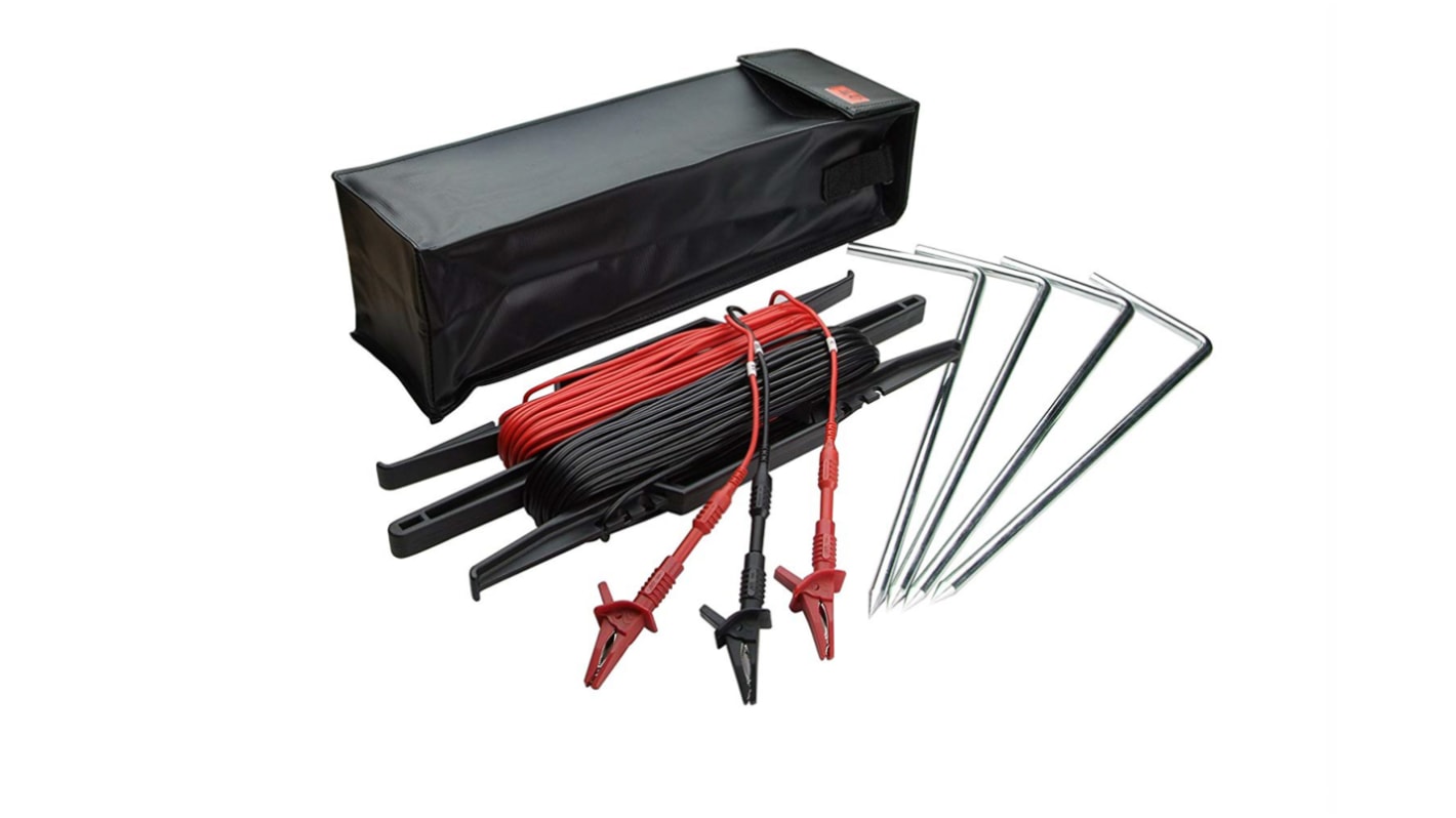 Megger Earth & Ground Resistance Tester Kit, For Use With DET5/4