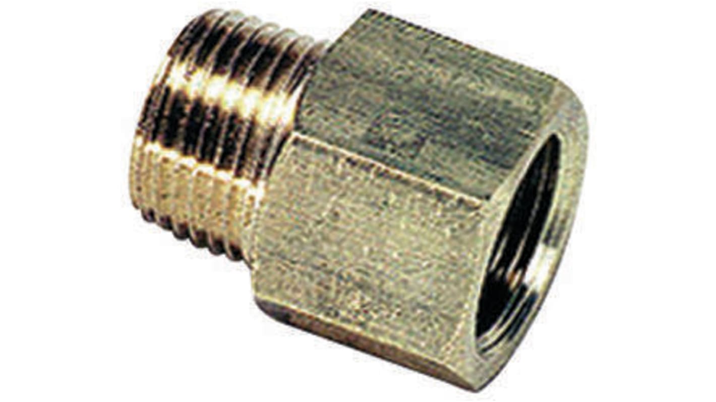 Legris LF3000 Series Straight Threaded Adaptor, NPT 3/4 Male to G 3/4 Female, Threaded Connection Style