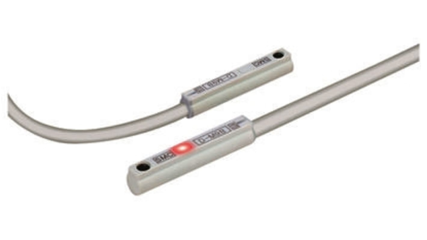 SMC Pneumatik-Schalter D-M9 Halbleiter 5 V dc, 12 V dc, 24 V dc PNP LED Anzeige