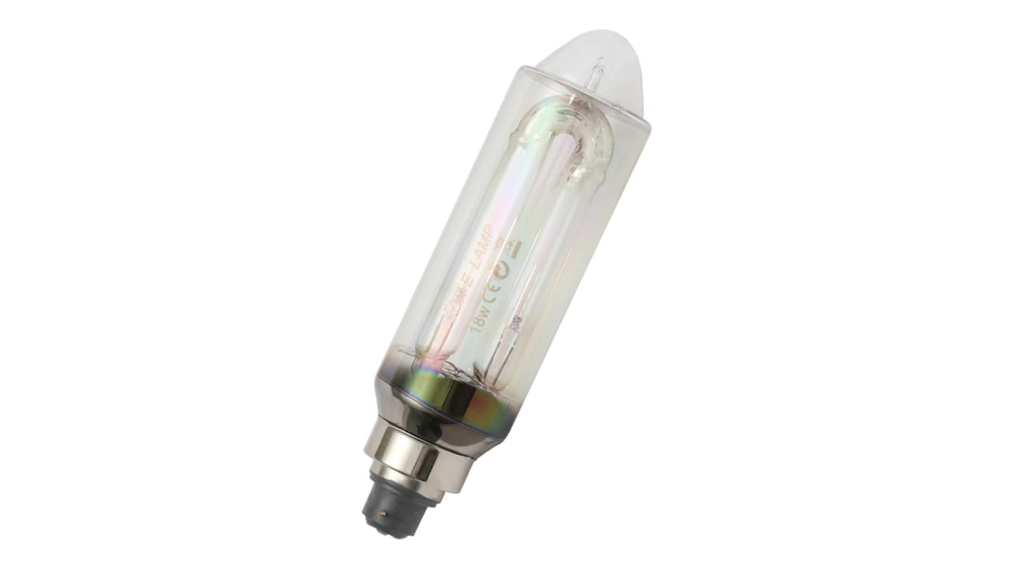 Bailey Electric & Electronics bv 18 W Clear Tubular Sodium Lamp, BY22d, 1800K, 53mm