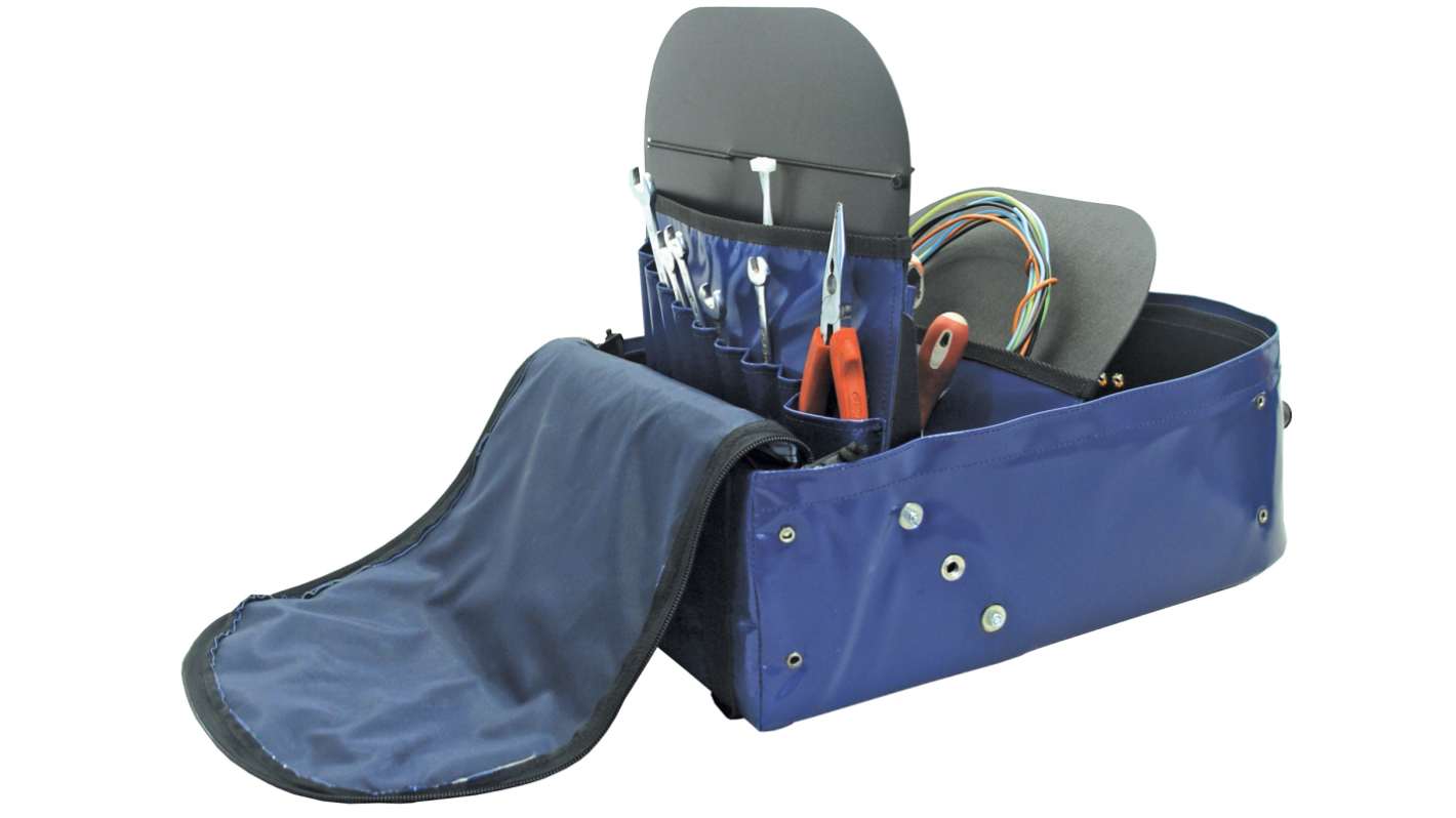 Outils Oceans Polyester, Polyethylene, Polypropylene Tool Bag with Shoulder Strap 320mm x 160mm x 450mm