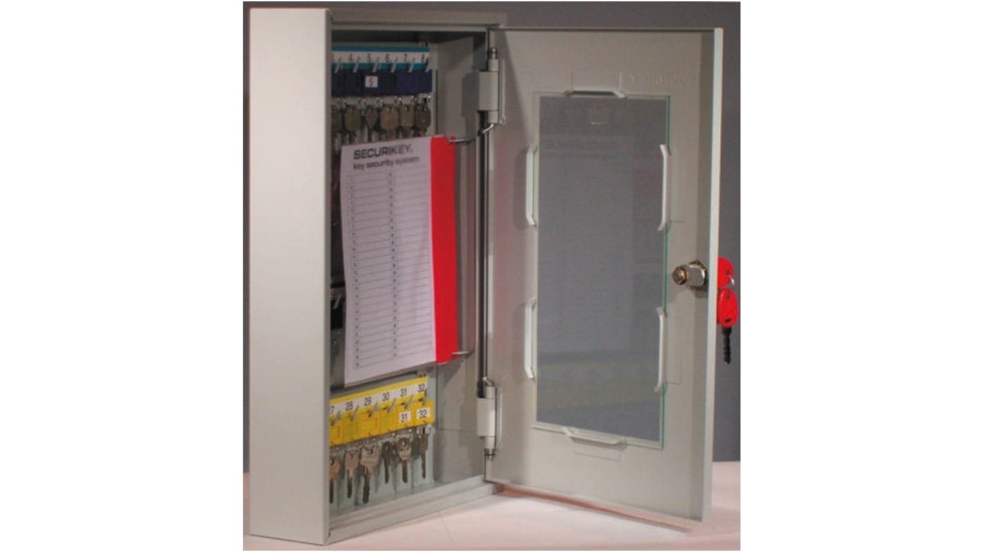 Securikey 钥匙柜, 钥匙锁, 可寄存32组钥匙, 450 mm x 300mm x 80 mm, 壁挂式