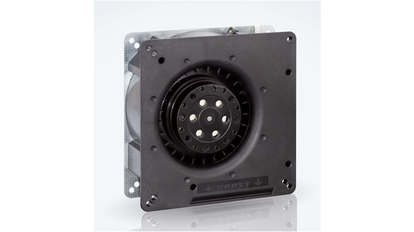 ebm-papst RG 90 N Series Centrifugal Fan, 24 V dc, 55m³/h, DC Operation, 135 x 135 x 38mm