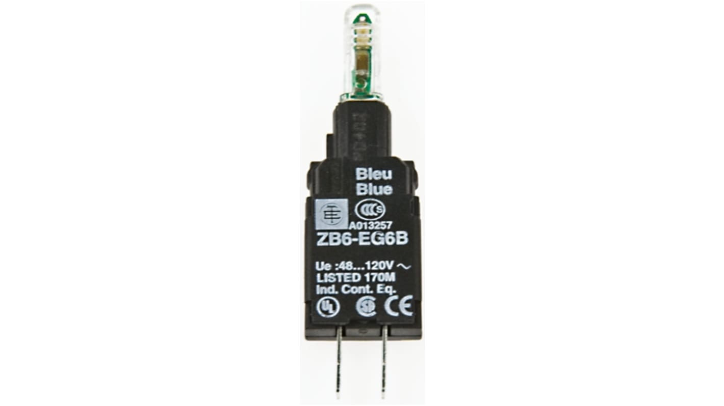 シュナイダーエレクトリック ライトブロック 132V ac ファストンターミナル ZB6EG1B
