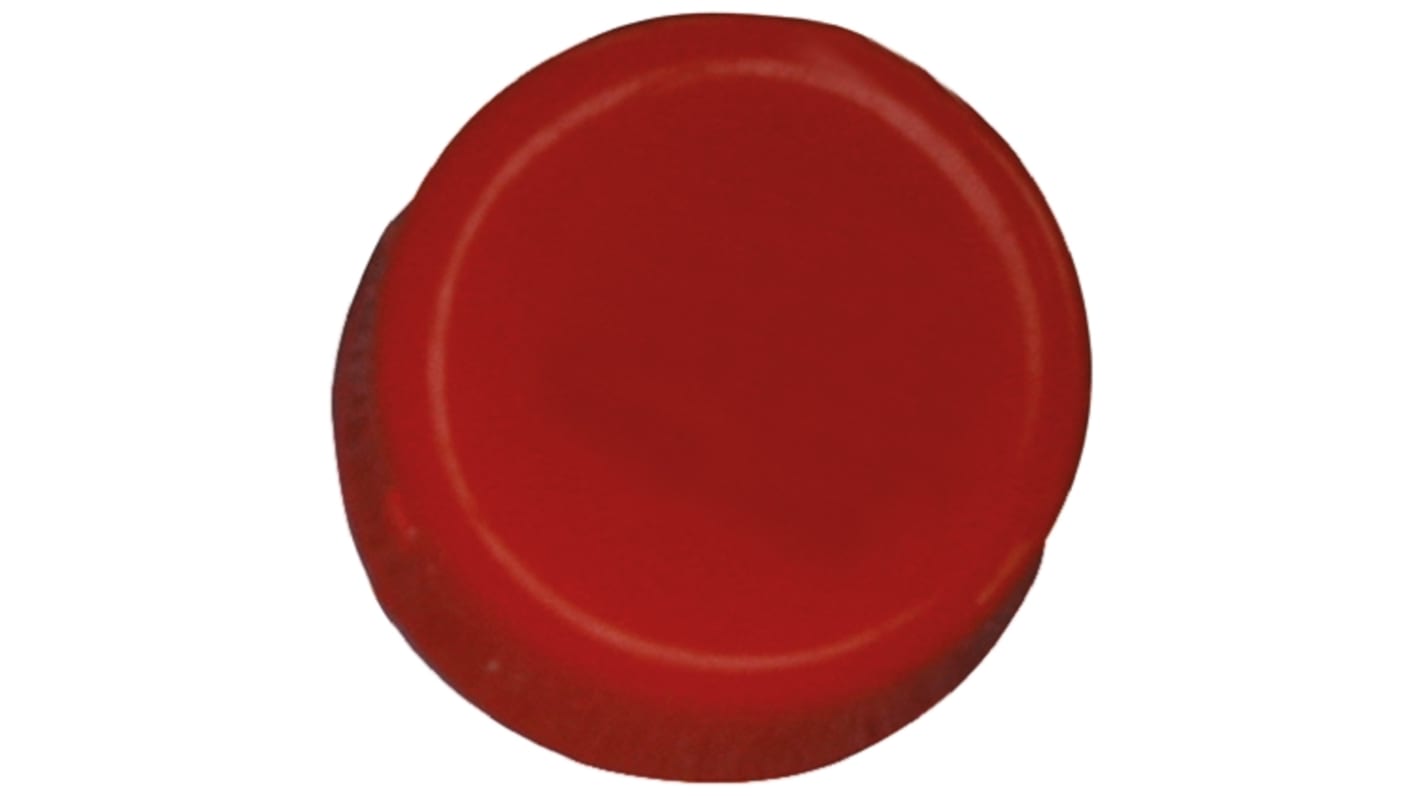 Copal Electronics Red Push Button Cap for Use with CFPA Series, FP Series, SMAP Series