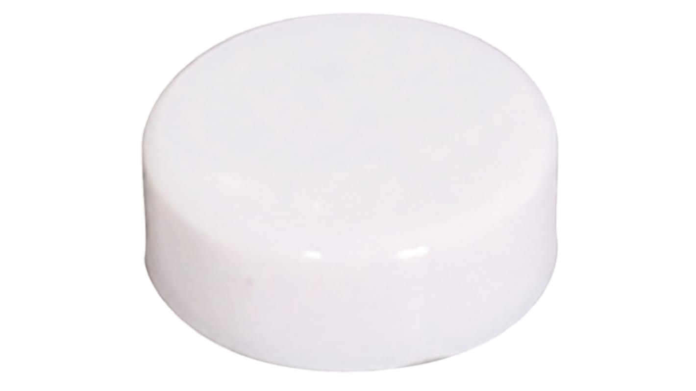 Copal Electronics White Push Button Cap for Use with MPG Mustang Push Button Switch