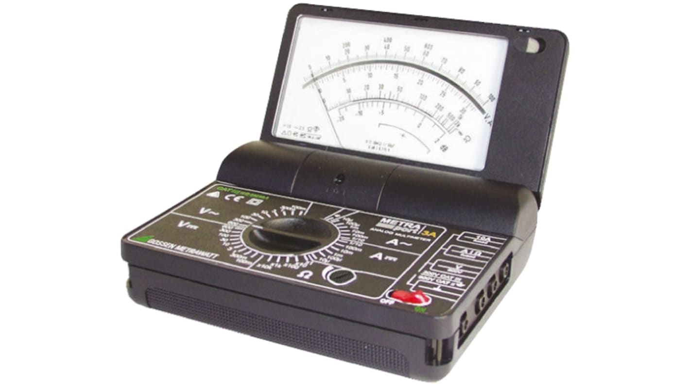 Gossen Metrawatt METRAport 3A Handheld Analogue Analogue Multimeter