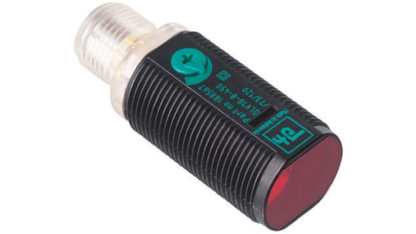 Rs-Online Sensore fotoelettrico Cilindrico Pepperl + Fuchs a retroriflessione rilevamento 6 5 m uscita NPN
