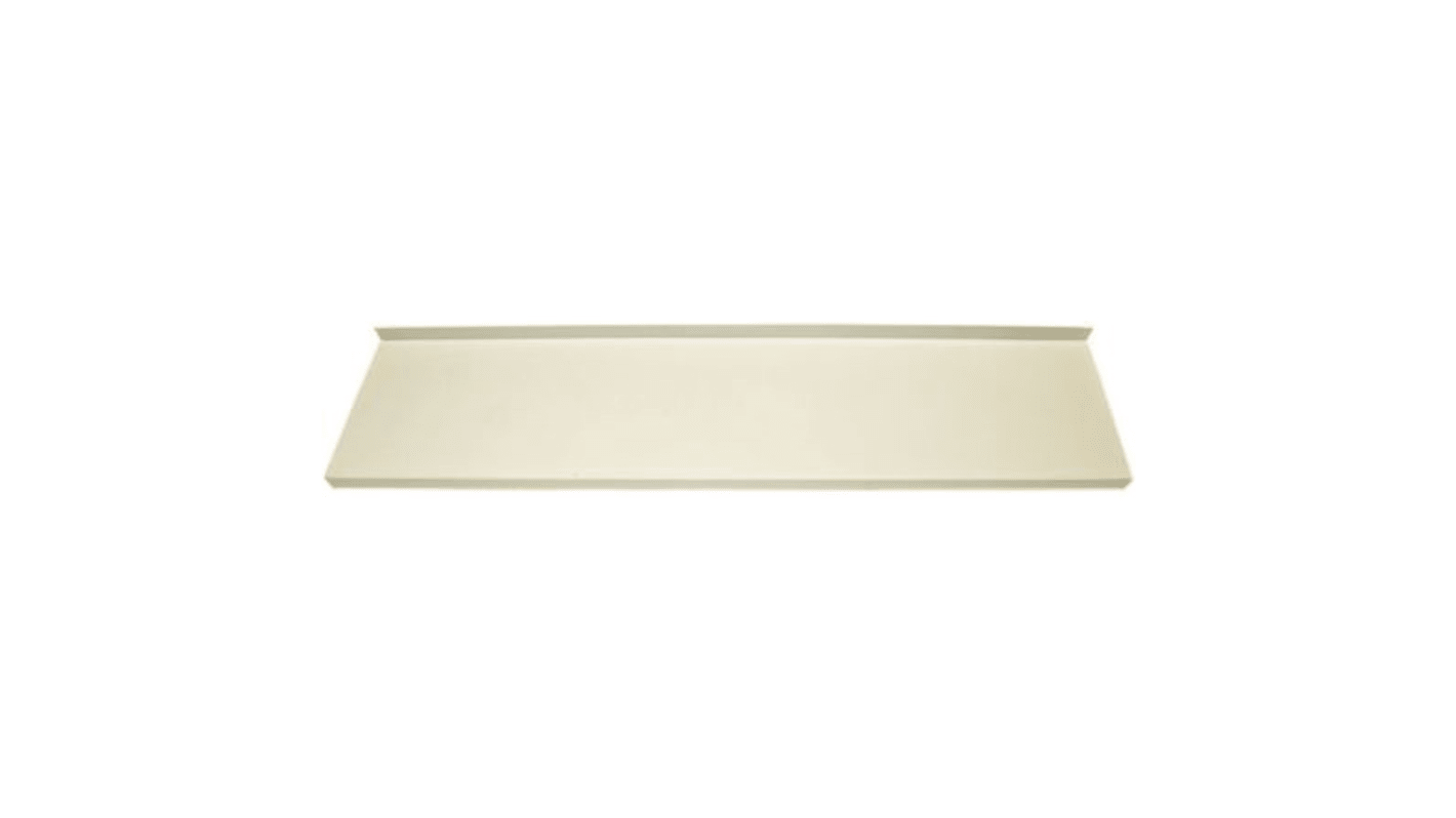 RS PRO Regal für Wandmontage (Fachbodenregale) Typ Wandregalboden aus Stahl in Weiß, 1000mm x 320mm