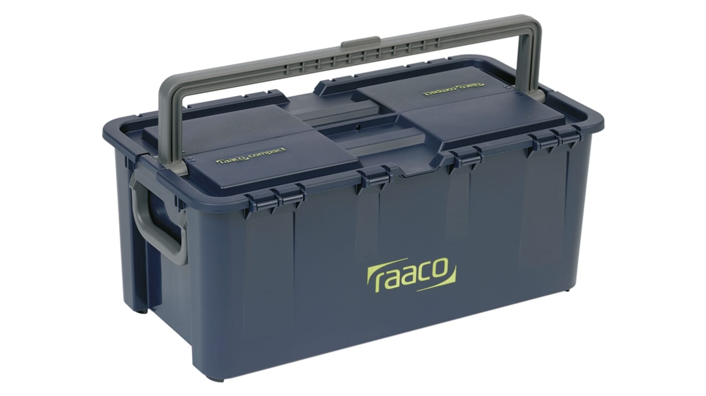 Raaco Compact 37 Plastic Tool Box, 540 x 230 x 296mm