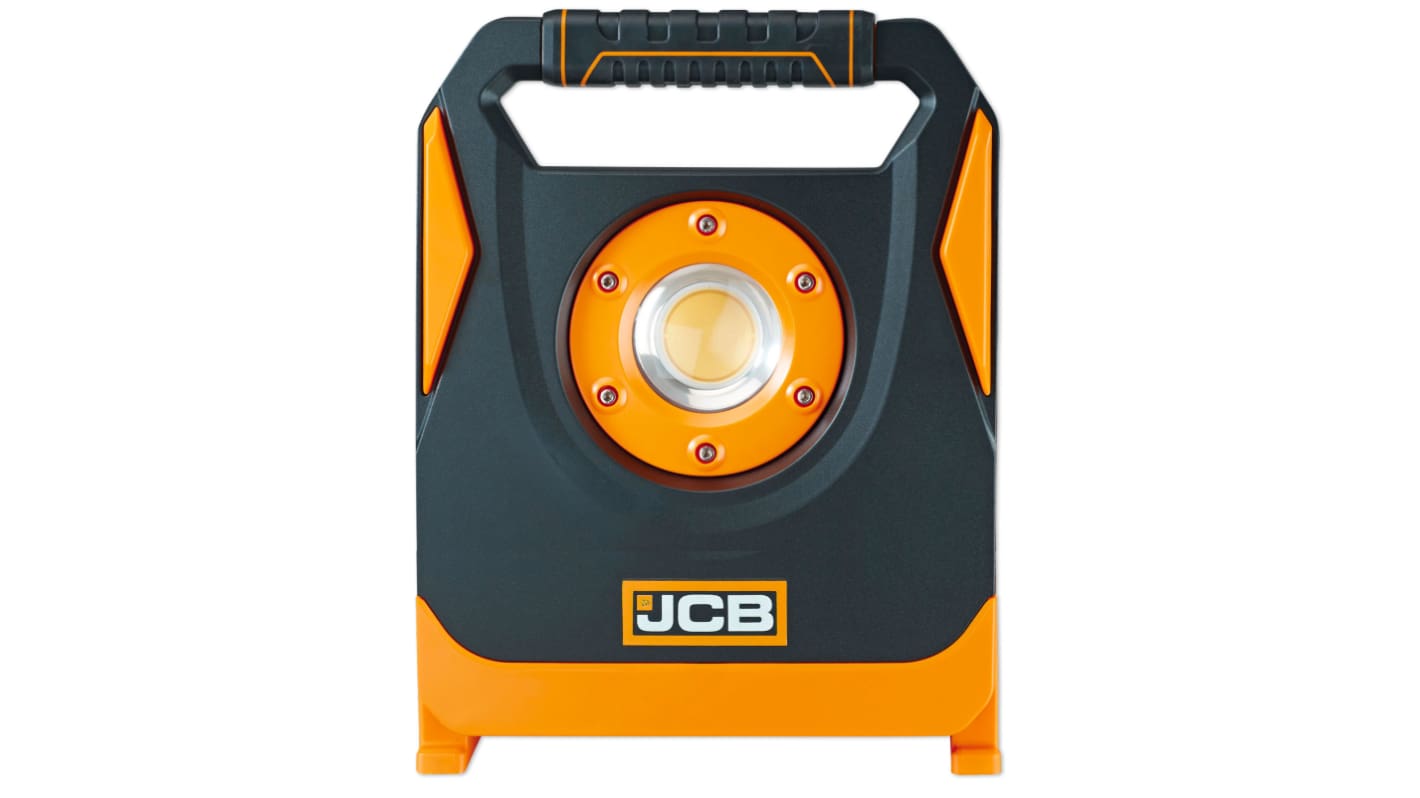 JCB LED Work Light, 6500 lumens, Type C - Europlug, Type G - British Plug, 100-240 V, IP65