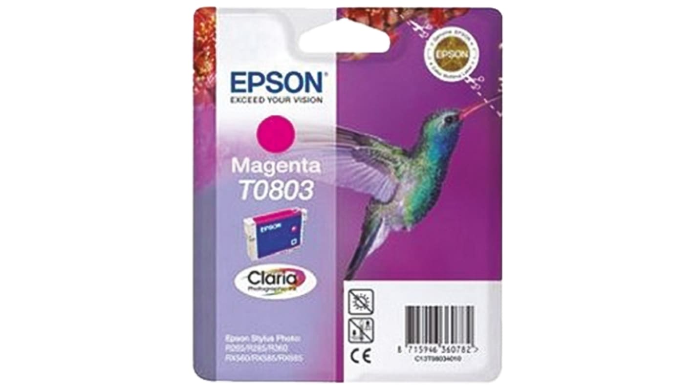 Epson T0803 Magenta Ink Cartridge