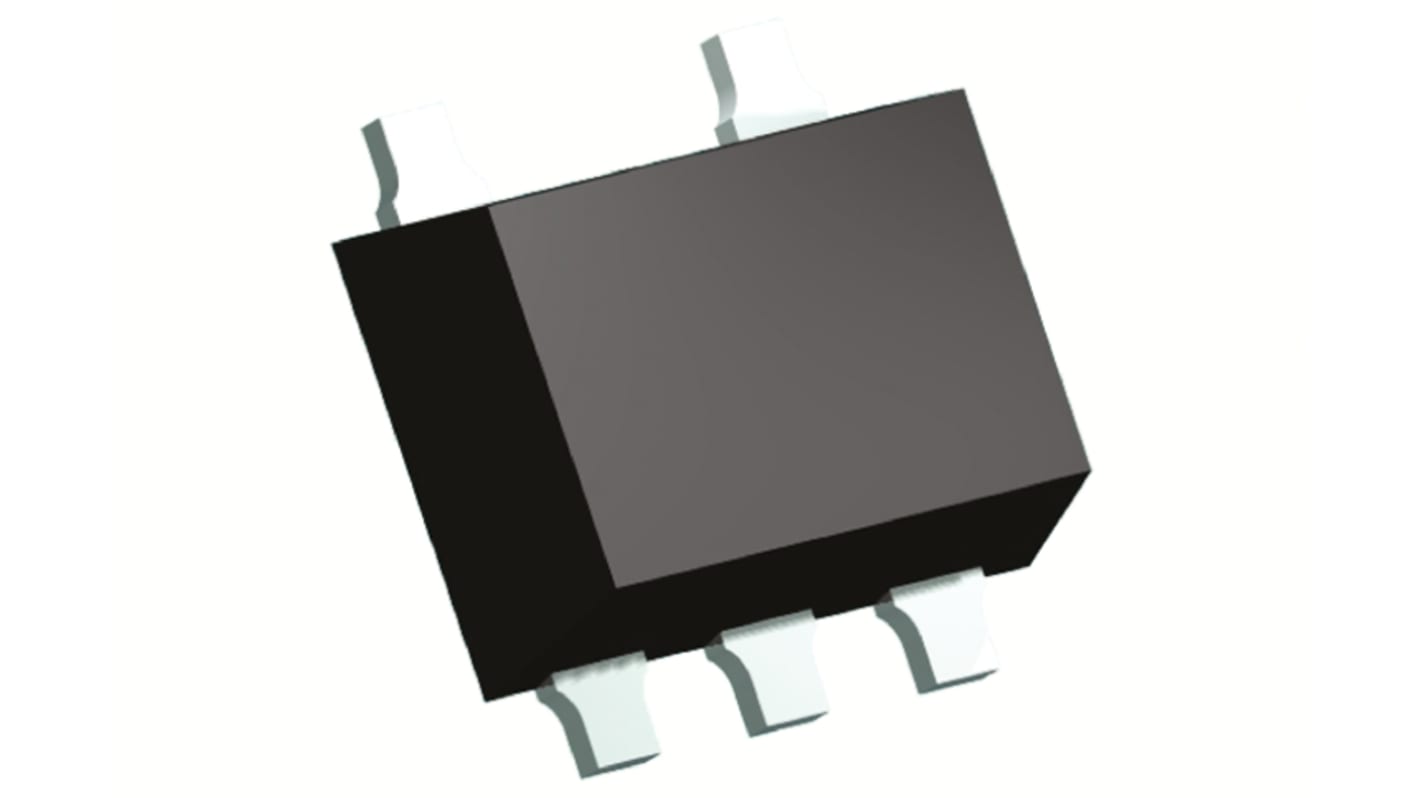 Panasonic DMA501010R Dual PNP Transistor, 50 V, 5-Pin SMini5 F3 B