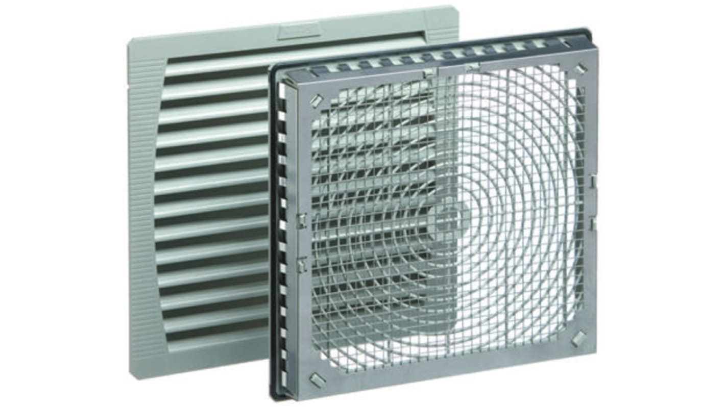 Ventilatore con filtro Pfannenberg 320 x 320mm, 115 V ac, 480m³/h, rumorosità 54dB