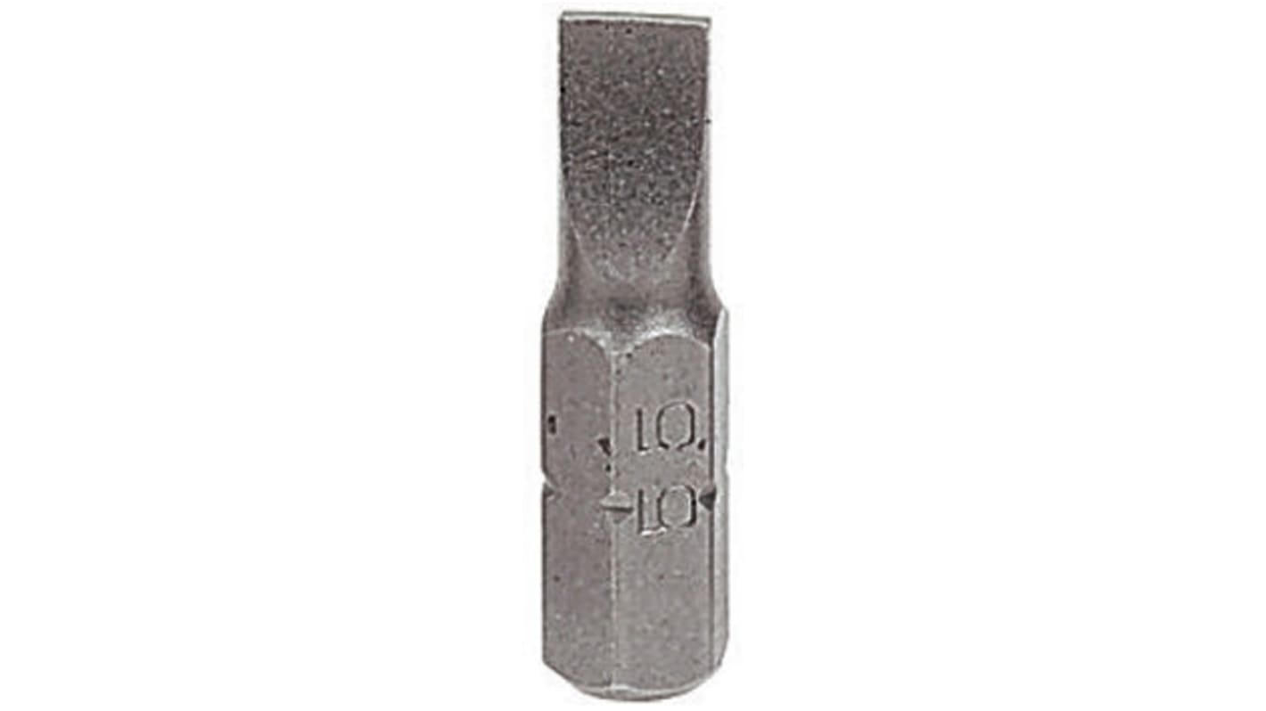 RS PRO Slotted Screwdriver Bit, SL6 Tip