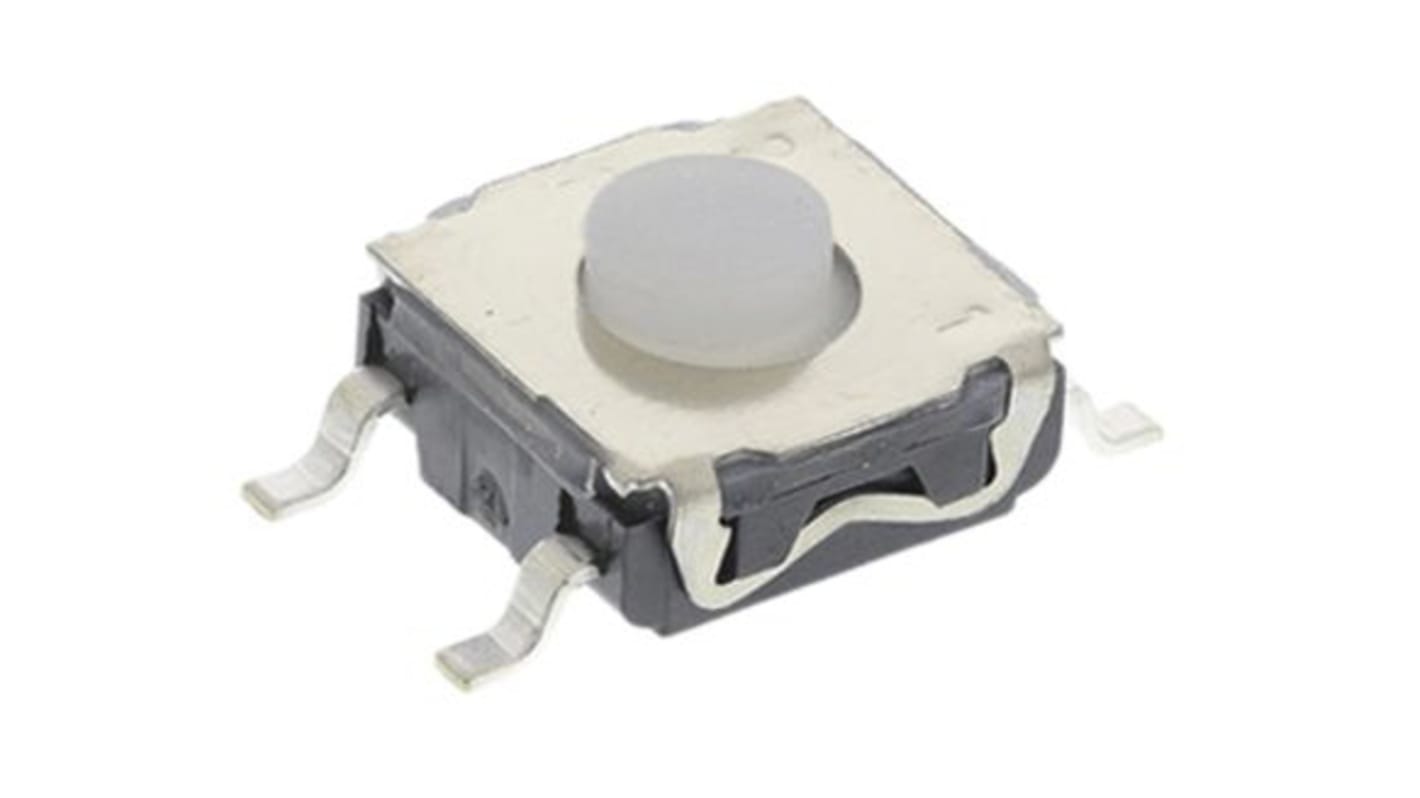 C & K IP67 Tactile Switch, SPST 50 mA 0.6mm Surface Mount