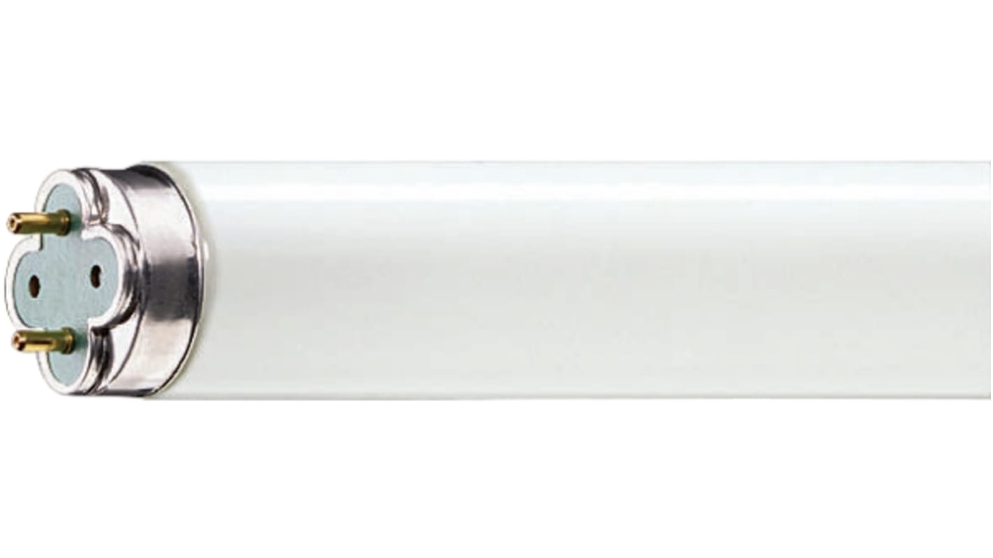 Philips Lighting 18 W T8 Fluorescent Tube, 1350 lm, 600mm, G13