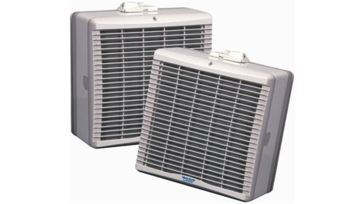 Vent-Axia TX9WW T-Series Square Window Mounted Extractor Fan, Intake, 795m³/h, 43dB(A), Duct Size 225mm