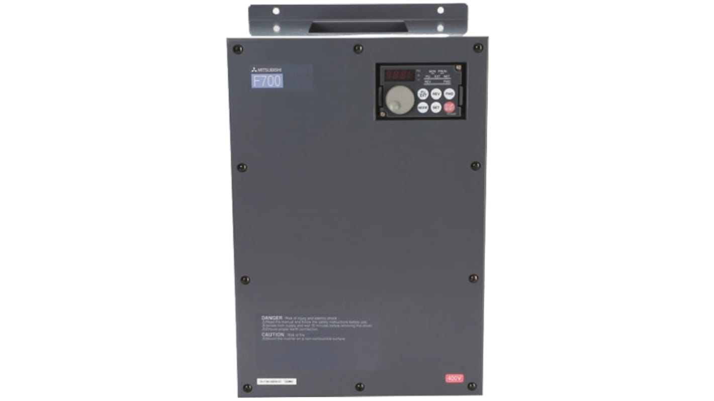 Mitsubishi Electric FR-F746 3-Phasen Frequenzumrichter 3,7 kW 400 V ac / 8.3 A 0.5 → 400Hz