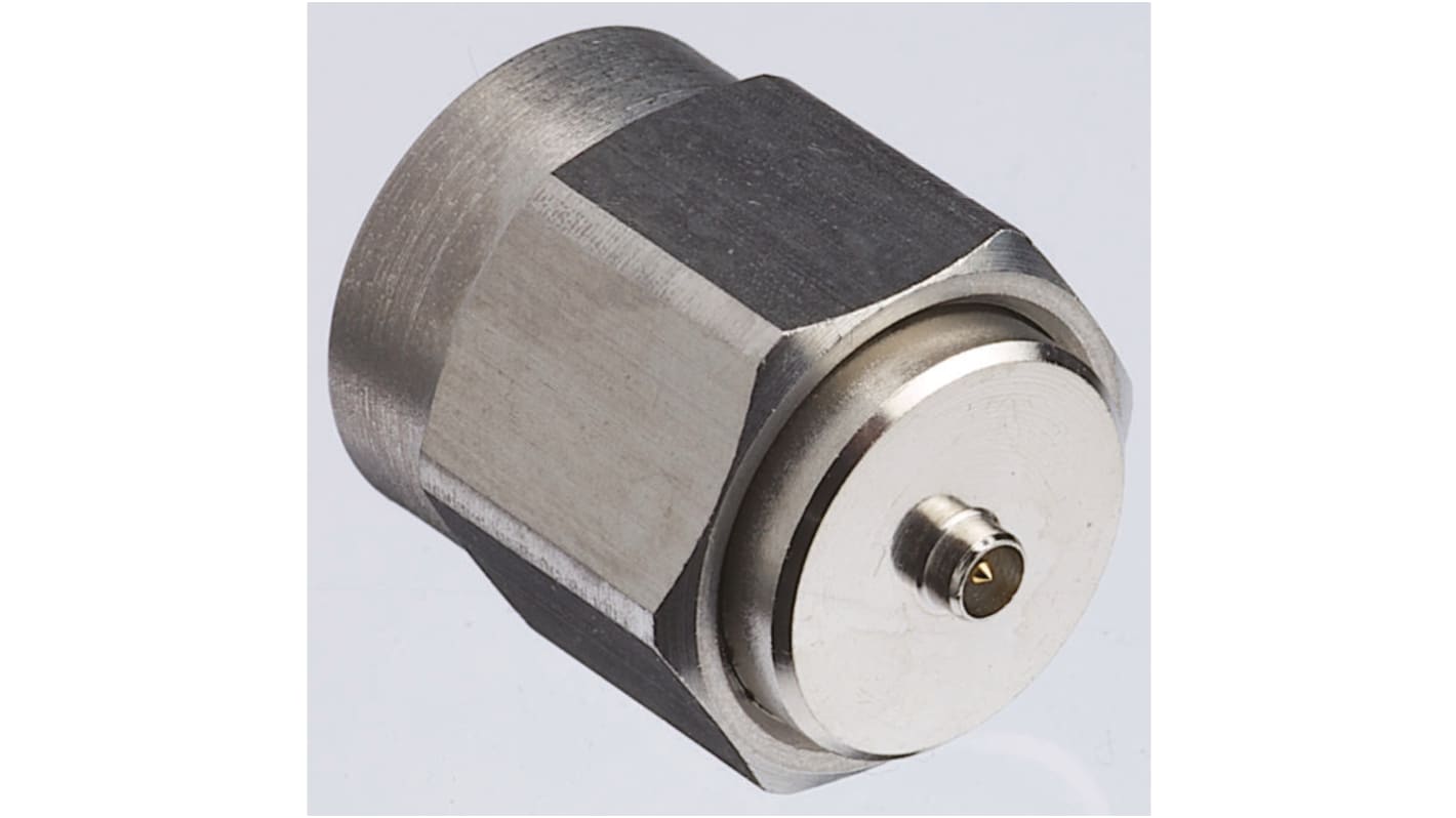 Koaxiális adapter Egyenes, 50Ω, Férfi → Female, 6GHz Normál