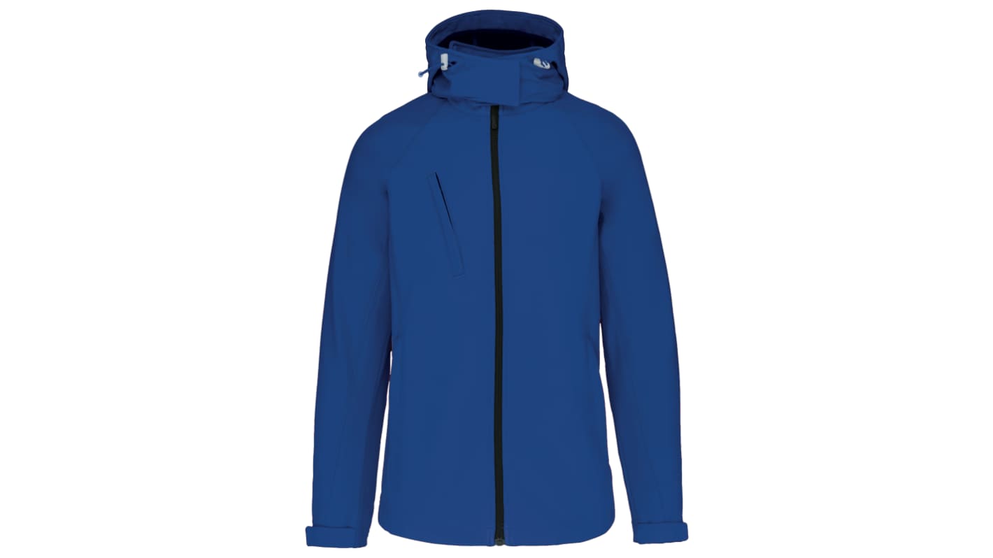 KARIBAN K414 Dark Navy, Royal Blue, Breathable, Waterproof, Windproof Softshell Jacket, XL