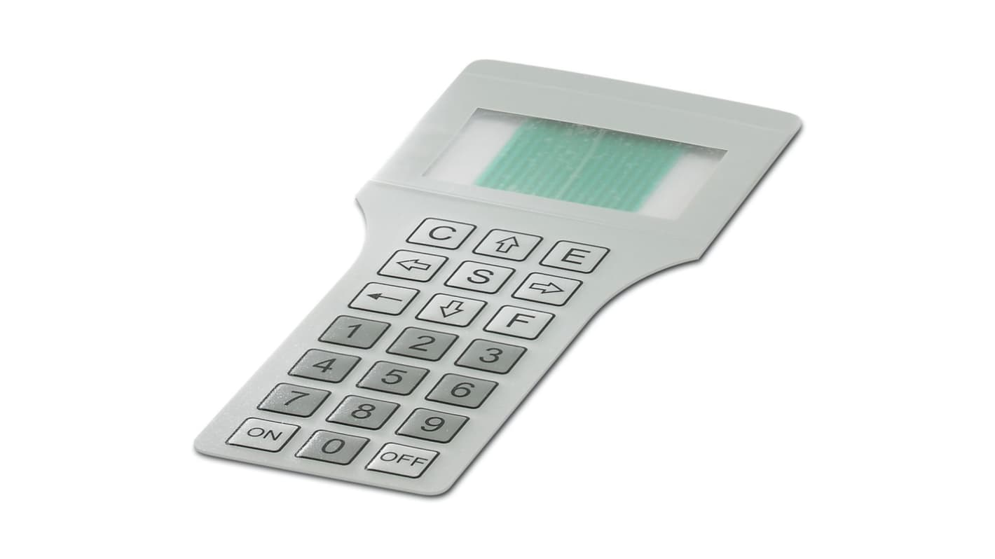 Phoenix Contact 21 Key Polyester Membrane Keypad