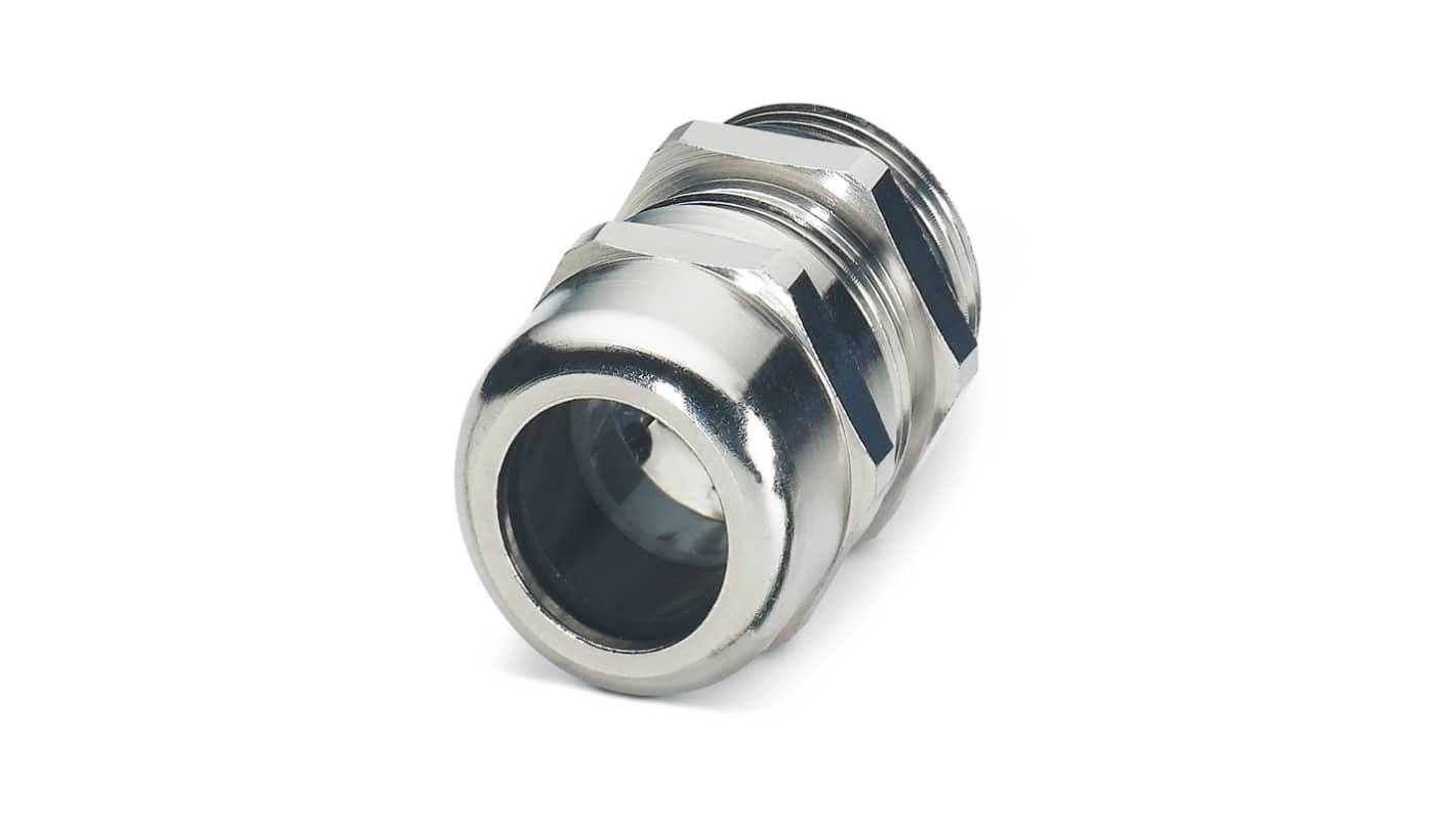 Phoenix Contact G-INSEC Series Brass Brass Cable Gland, Pg42 Thread, 30mm min., 38mm max., IP68