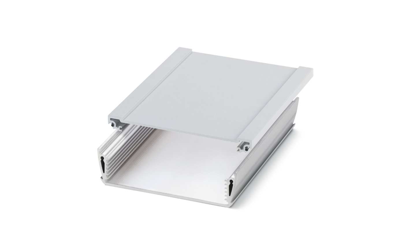 Phoenix Contact PCB安装盒, 铝盒, 100.5 x 150 x 121mm, 22008系列