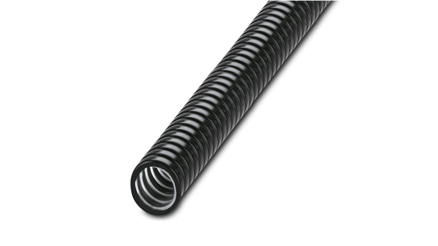 Canalina passacavi Phoenix Contact, colore Nero 17mm, Ø interno 17mm, lunghezza 10m, larghezza 17 mm Acciaio