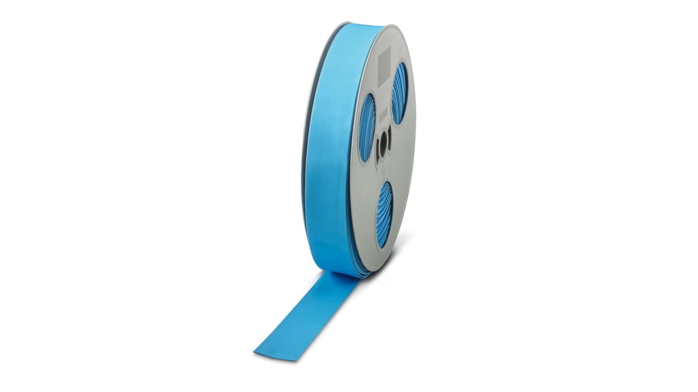 Tubazione termoretraibile a caldo Phoenix Contact Ø 19.1 → 38.1mm, col. Blu, restringimento 2:1, L. 80mm