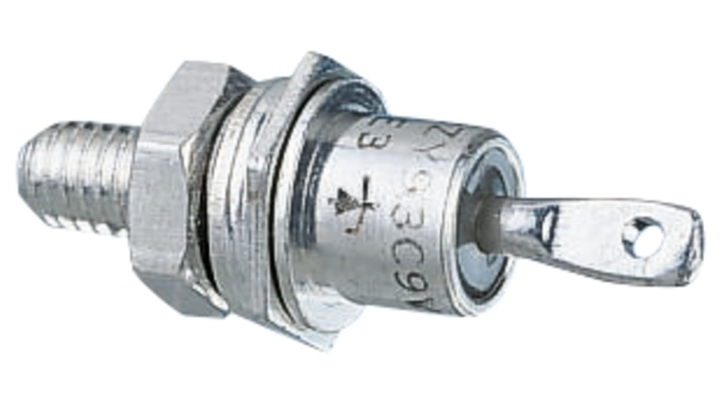 Diodo switching Vishay, Montaggio su filettatura, DO-4, Catodo a vite, 2 Pin