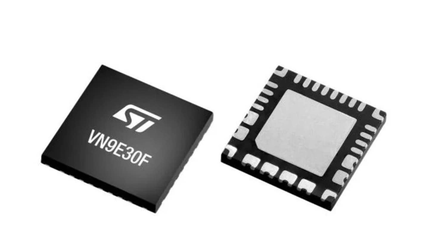 STMicroelectronics VN9E30FTR 6High Side, High Side Power Switch IC 32-Pin, QFN 6x6