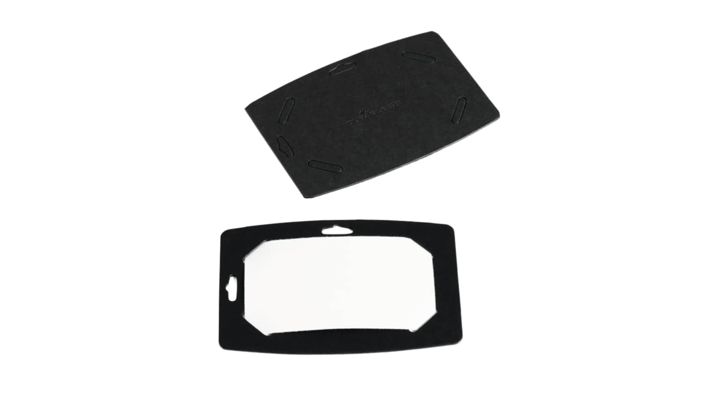Durable Charcoal Recycled Paper Name Badge