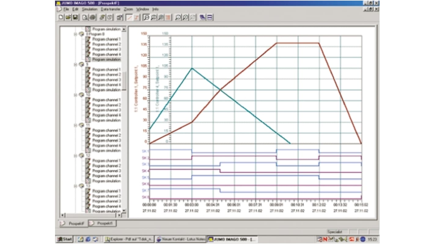 Jumo Temperature Control Software