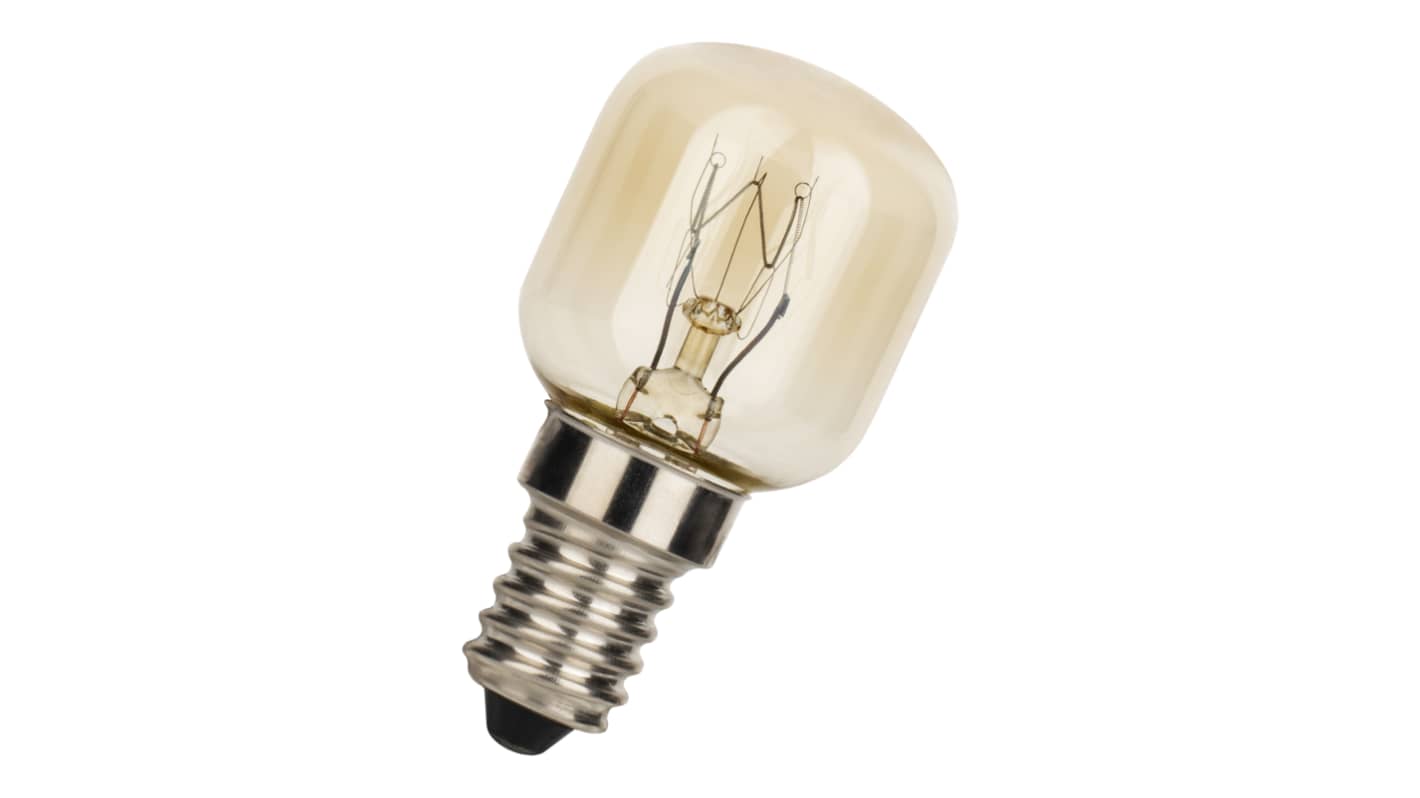 Bailey Electric & Electronics bv E14 Oven Bulb, Clear, 240 V, 166 mA, 1000h