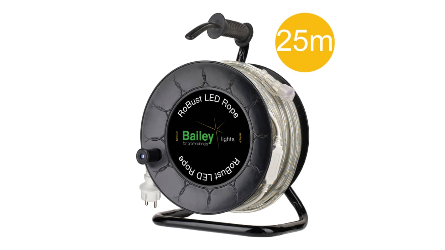 Bailey Electric & Electronics bv LED-Streifen 4000K, Weiß, 25m x 14mm 230V ac 60LEDs/M