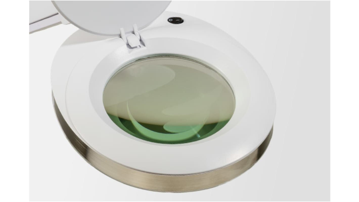Sunnex 31100 LED Magnifying Lamp with Table Lamp, 5dioptre, 120mm Lens Dia.