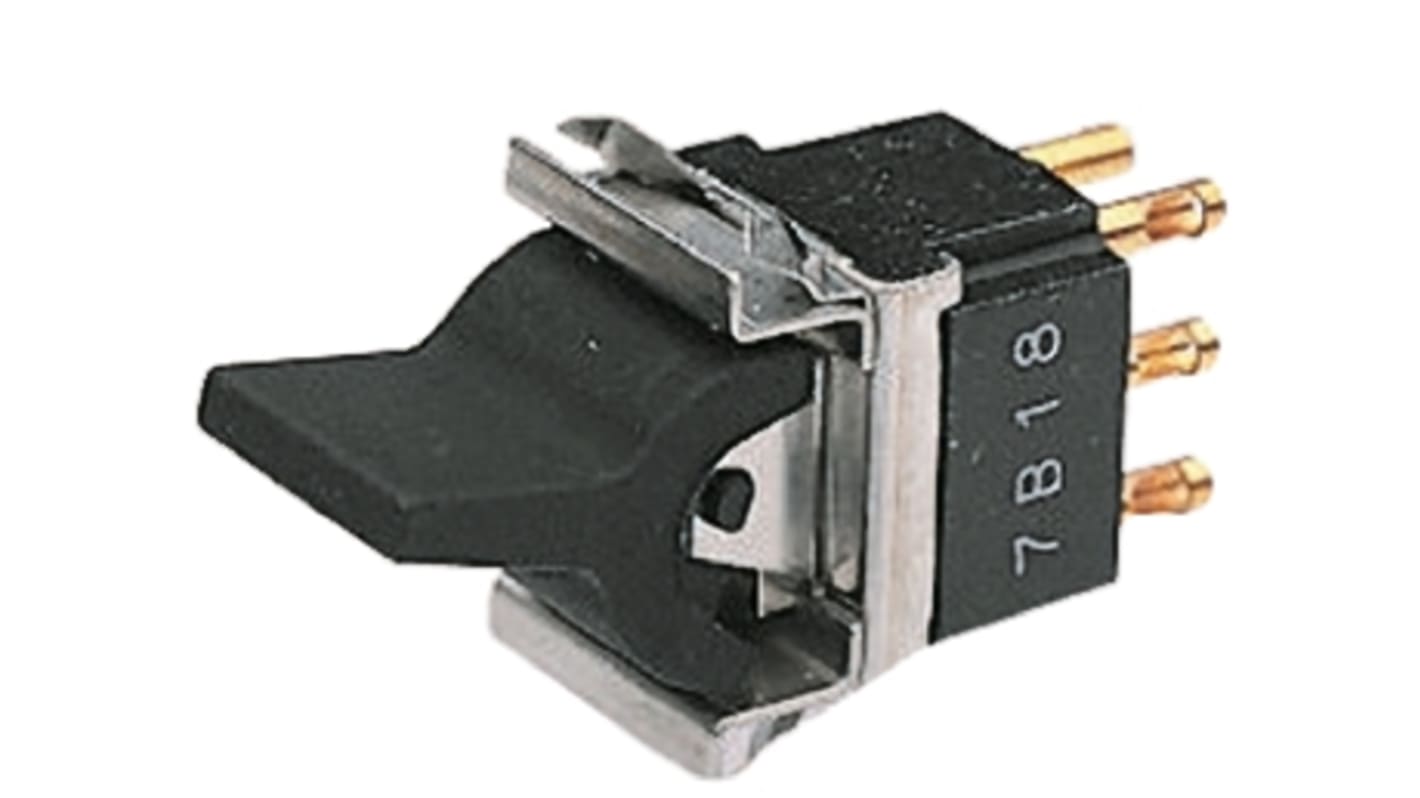 TE Connectivity SPDT, Latching Rocker Switch Panel Mount