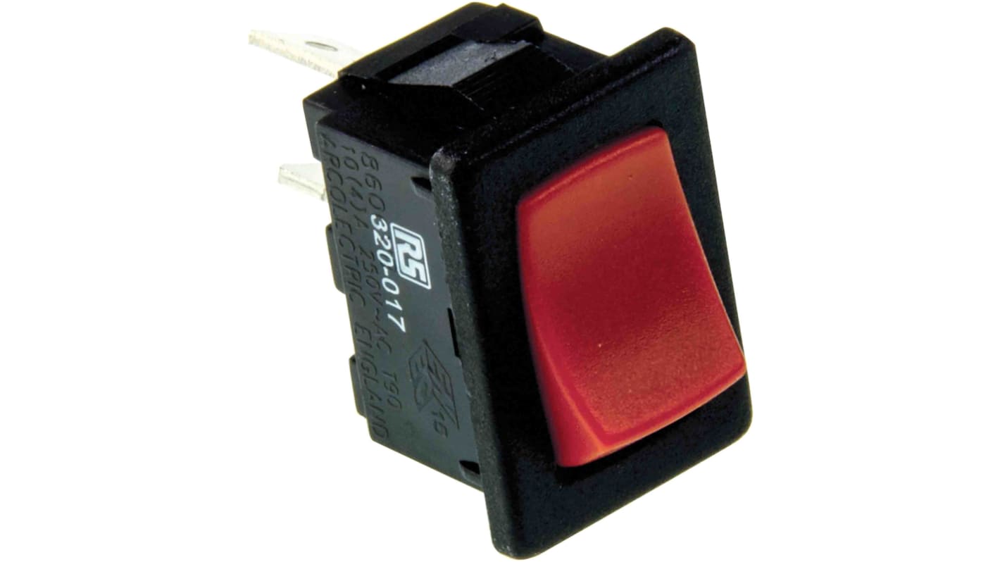 Arcolectric SPST, Latching Rocker Switch Panel