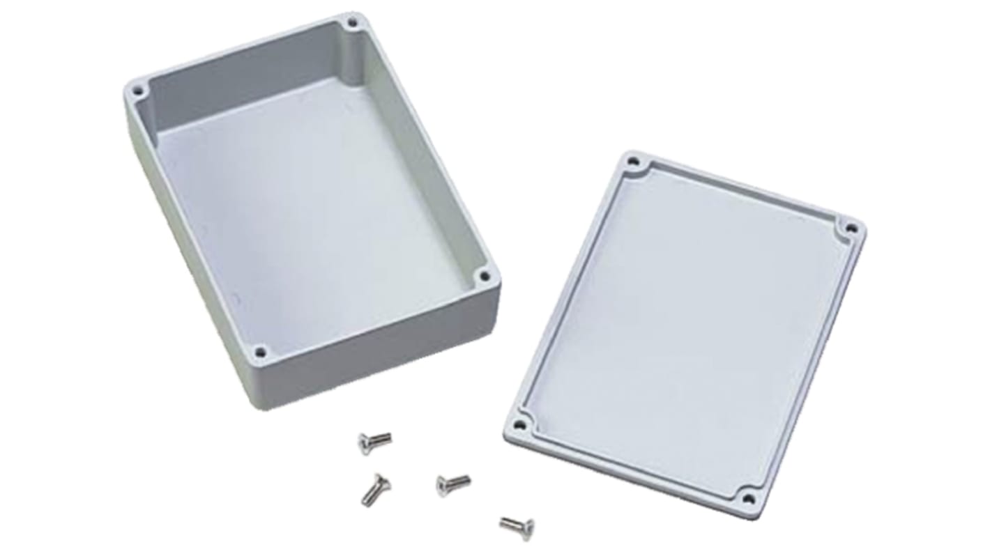 Takachi Electric Industrial TD Series Die Cast Aluminium Enclosure, 120 x 85 x 35mm