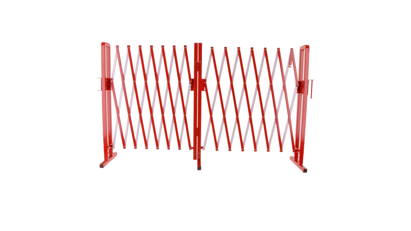 Barriera di sicurezza Viso in Acciaio, col. Rosso/Bianco, Lungh. 4m