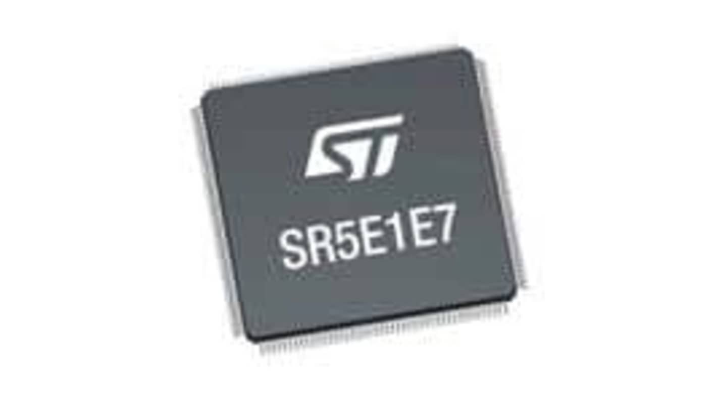 STMicroelectronics SR5单片机, 32 位 MCU内核, 100针, eLQFP176, 最大306.7MHz, 2 兆字节 闪存