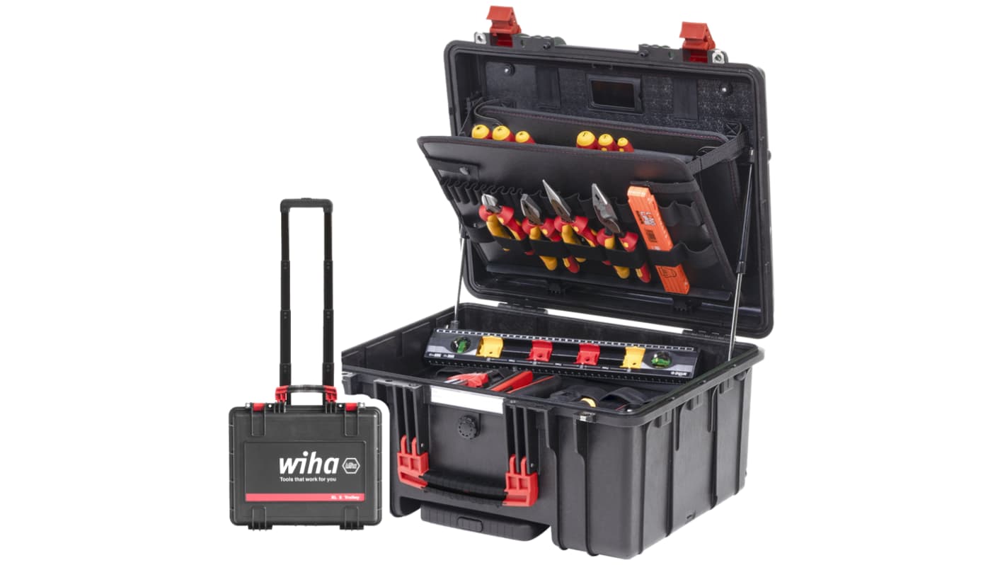 Wiha 45795 2 drawers  Tool Box , 52.02 x 43.95 x 27.65cm