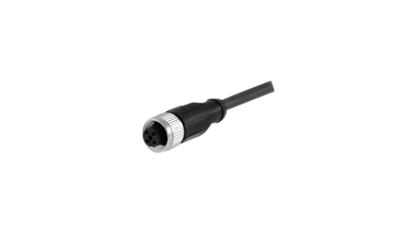 Kabel do siłownika/czujnika ze złączem Złącze M12 długość 5m Rodzaj A Żeńskie Złącze B Złącze M12