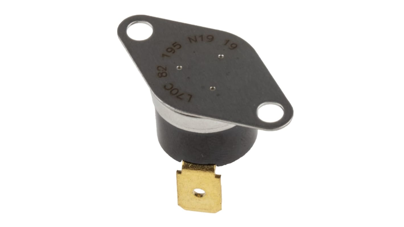 Thermostat Honeywell ouverture à +70°C, Bimétallique, 0°C à +150°C, 1NO NF