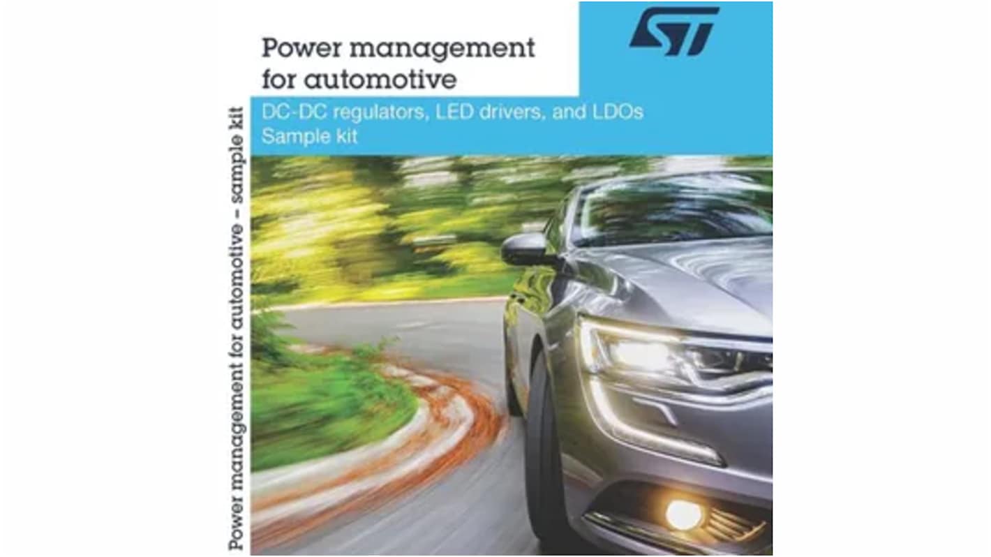 STマイクロ マイクロコントローラ開発ツール, 評価ボード, Power Management For Automotive Sample Kit, KIT2407AUTOPM